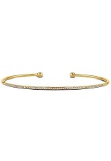 gorgeous little gold natural diamond bangle cuff bracelet for kids